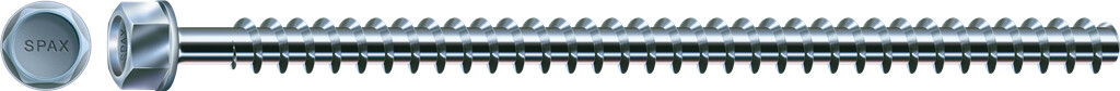 SPAX threaded rod 16,0 x 1600 SW 22 full thread, zinc-plated
